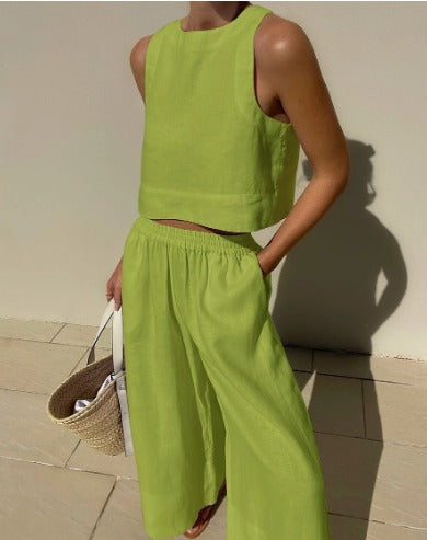EIRA™ | Lätt Sommarset med Naturlig Elegans