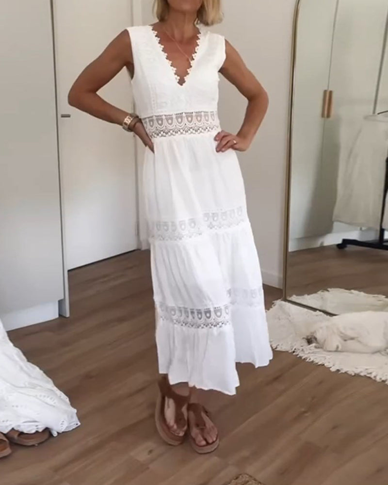 MOLLY™ | Elegant Spets Maxi Klänning
