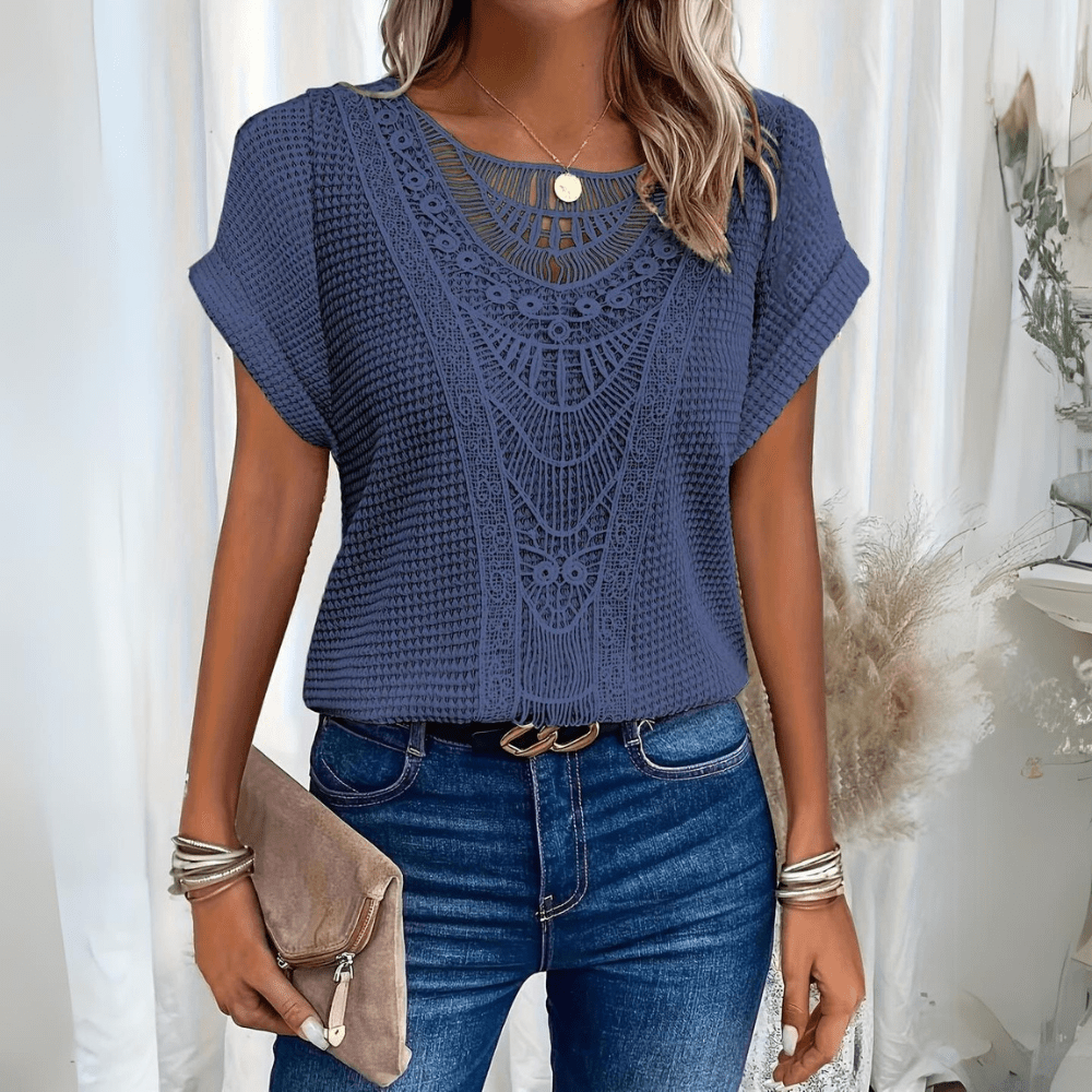 VERA™ | Elegant blus med Ibiza-känsla