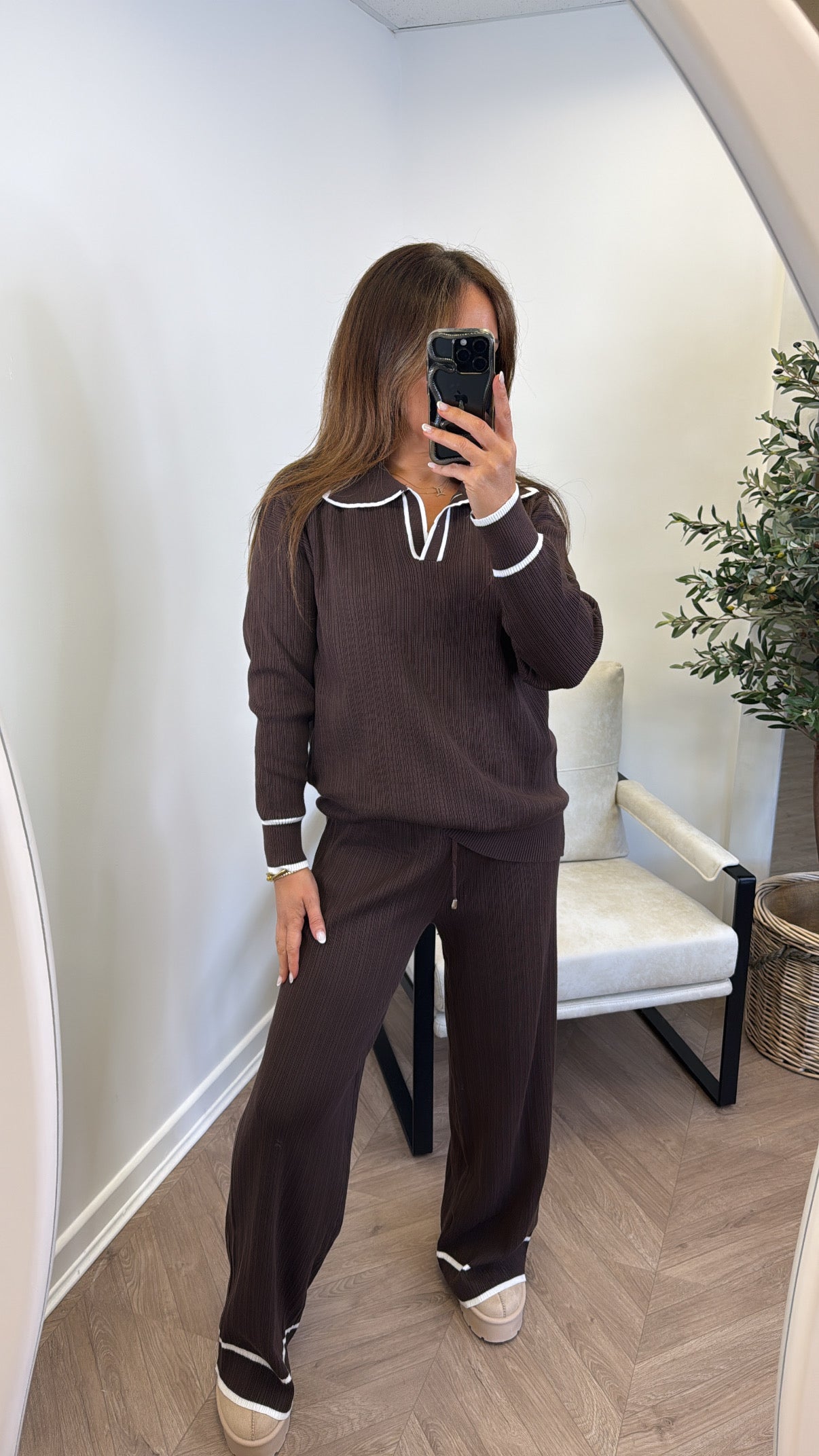 SVEA™ | Chic Ribbad Co-ord Se
