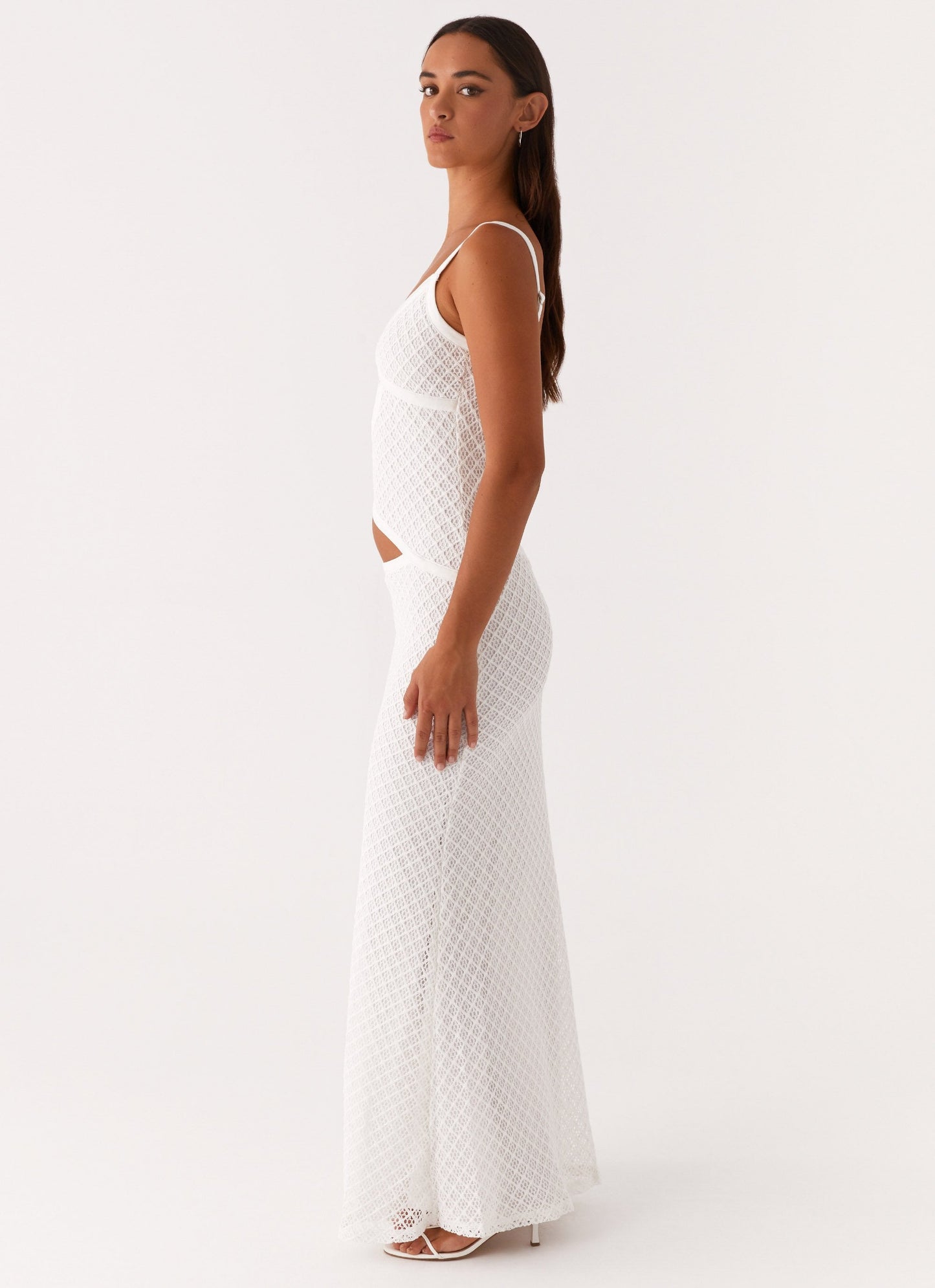 AURELIA™ | Boho virkad maxiklänning
