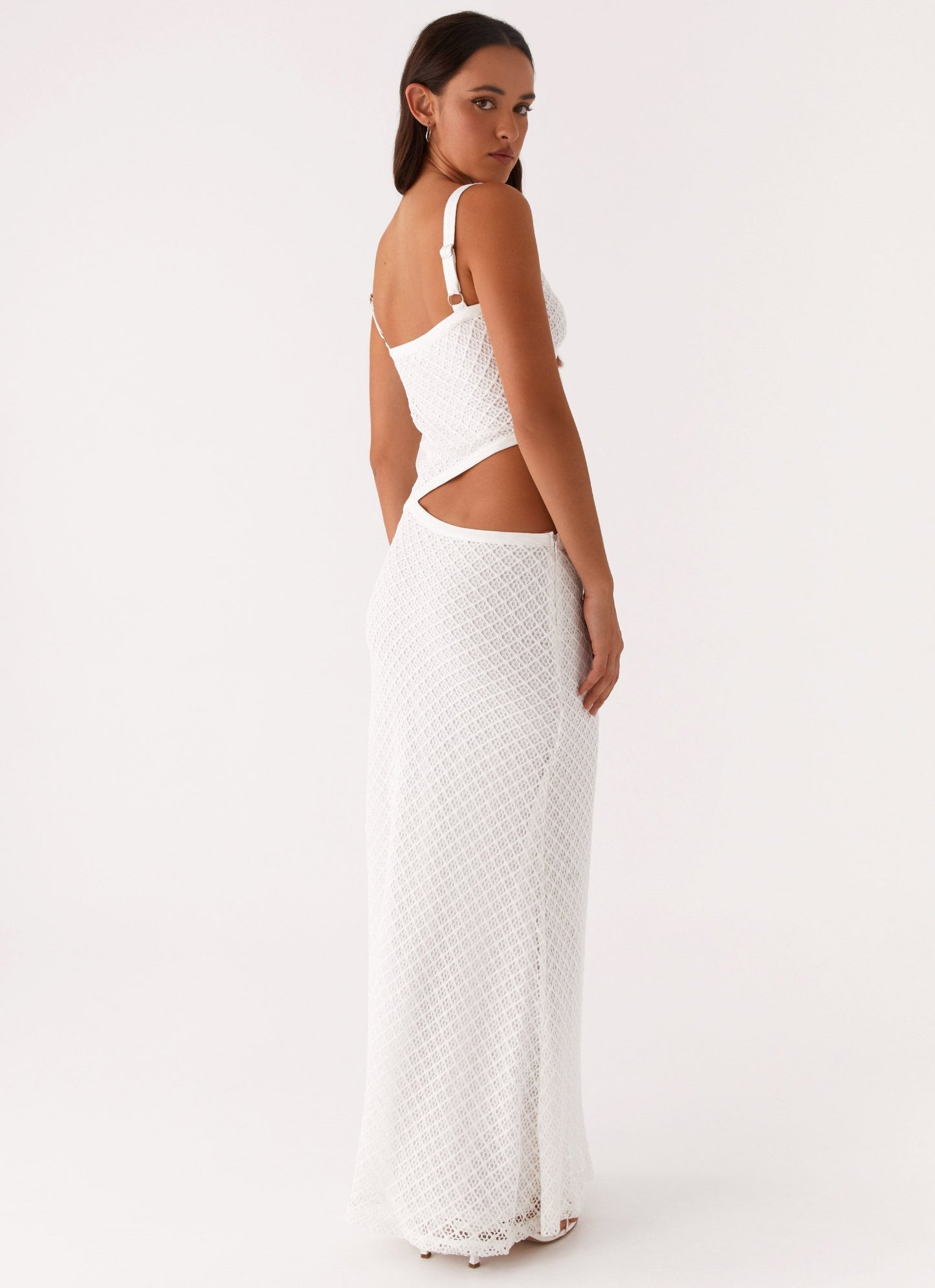 AURELIA™ | Boho virkad maxiklänning