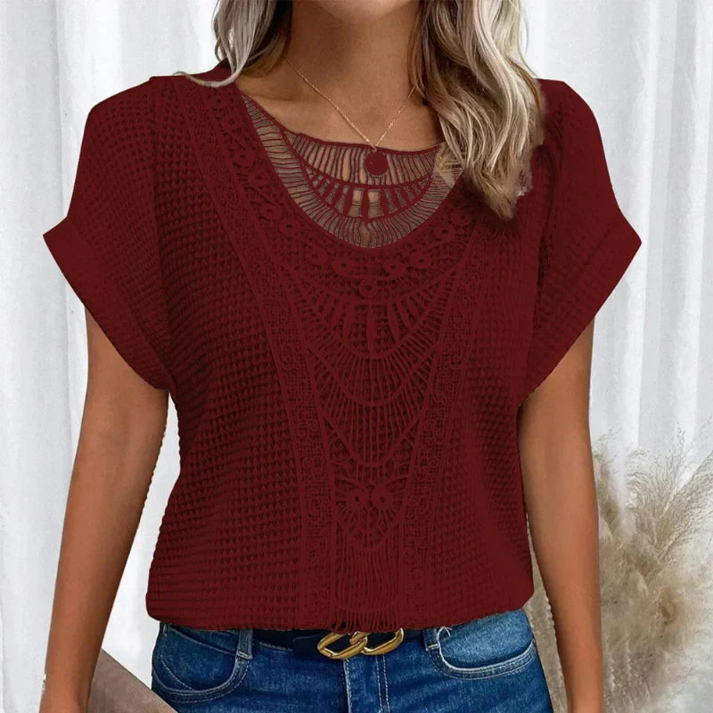 VERA™ | Elegant blus med Ibiza-känsla