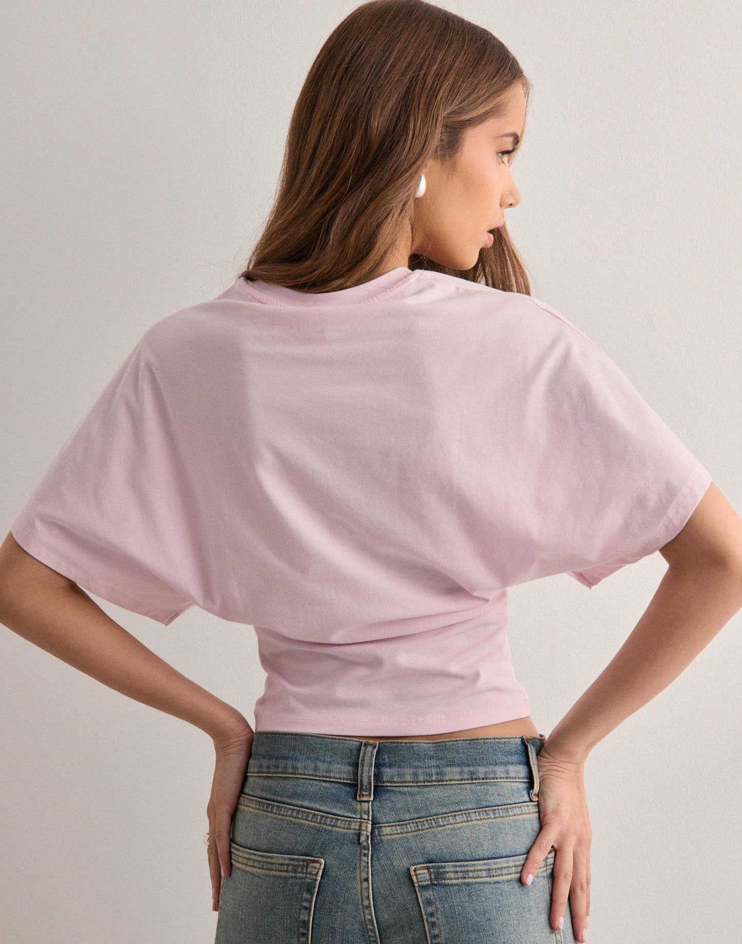 MOANA™ | Trendig Cropped Top med Vida Ärmar