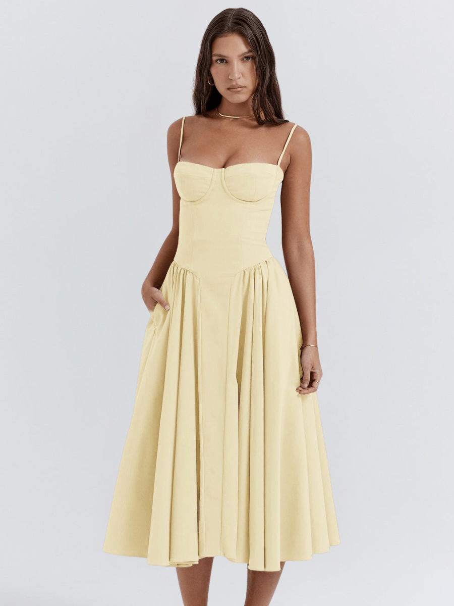 GEORGIA™ | Elegant retro midiklänning